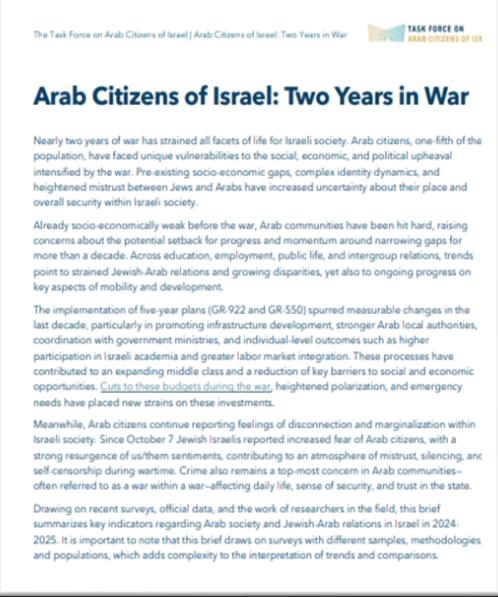 Taub Center Research Publication